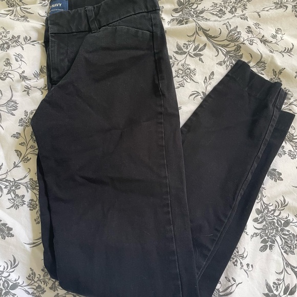 Bundle- Dark Navy and Leopard print Pixie work pants - Picture 2 of 12